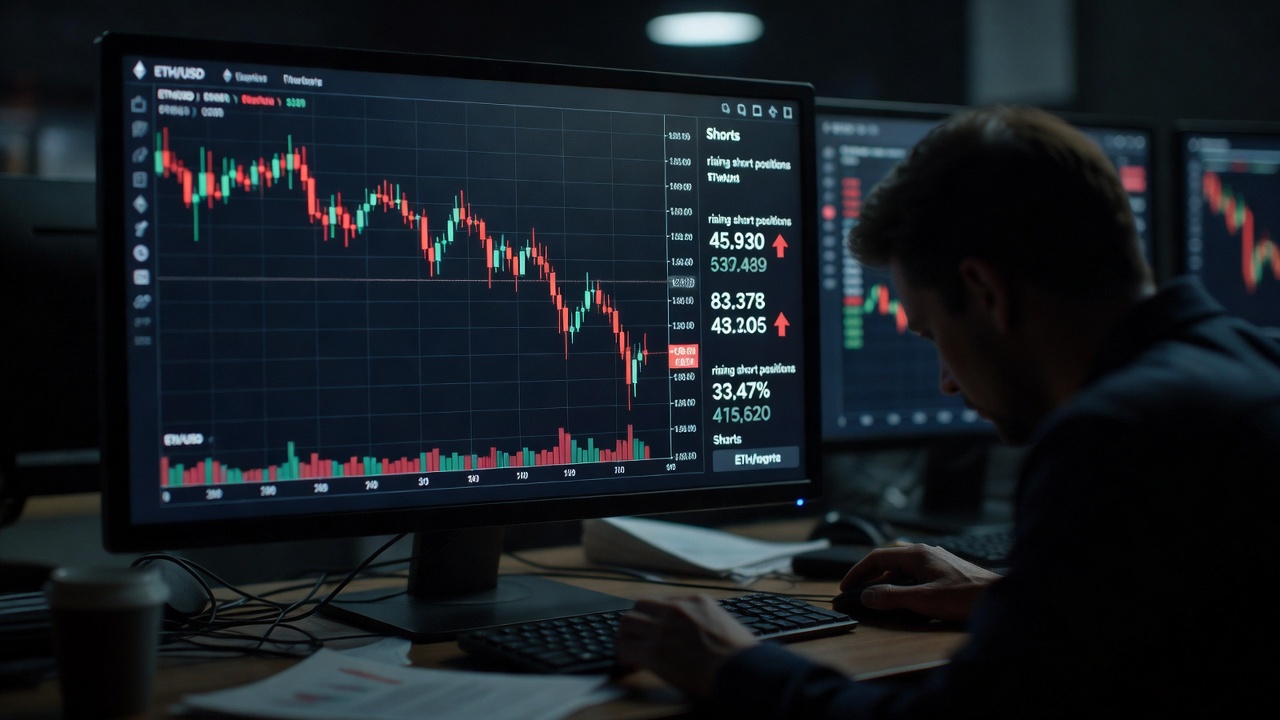 Киты Ethereum перешли в шорт: рынок на грани каскада ликвидаций